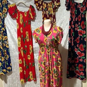 Flower dress or summer dress XL
